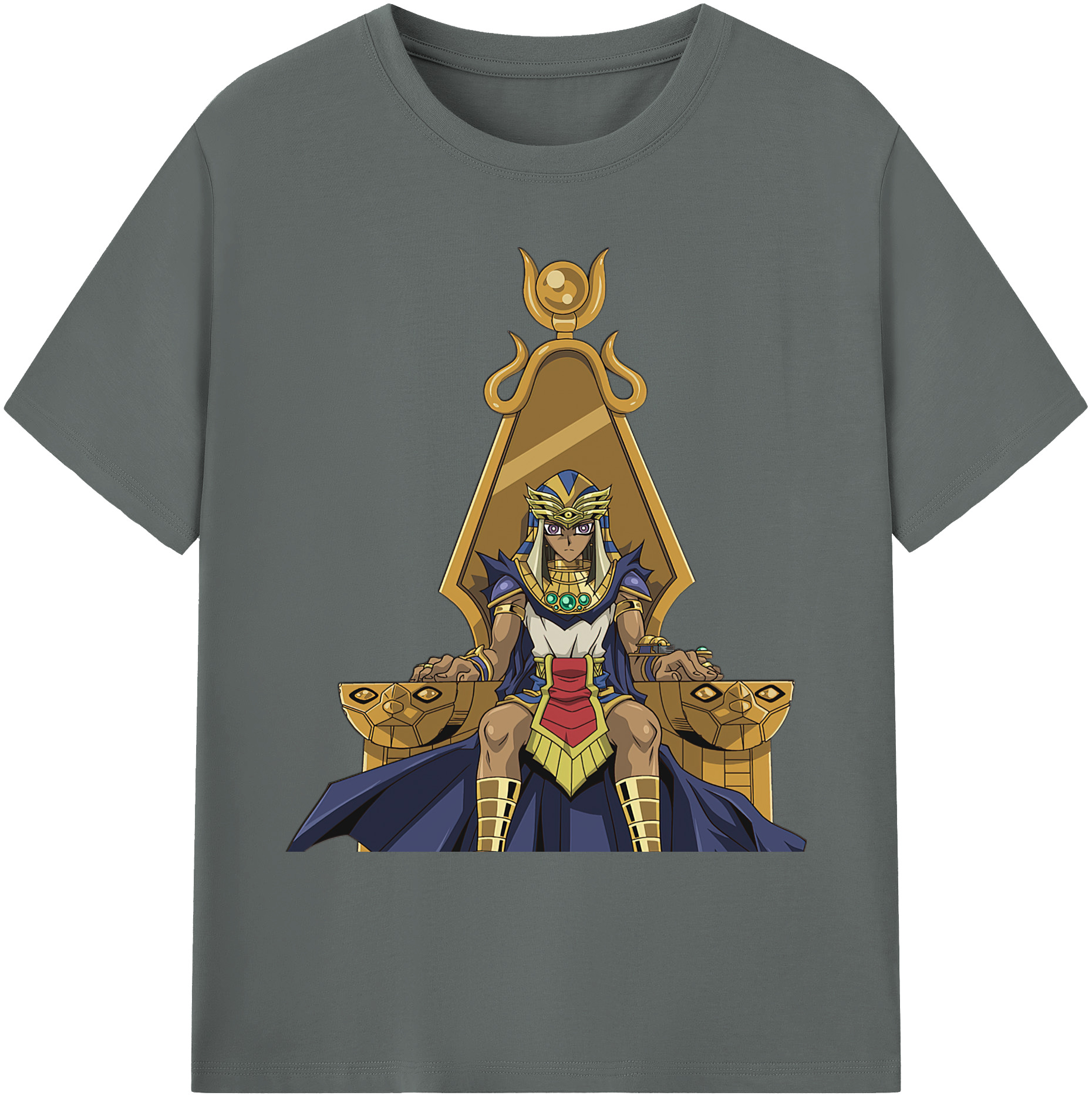 （画像用） 遊☆戯☆王 Yu-Gi-Oh! 綿100％ メンズ半袖Tシャツ｜肌触りやわらか＆通気性
